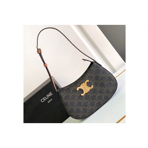 Celine MEDIUM TILLY BAG IN TRIOMPHE CANVAS Celine MEDIUM TILLY BAG IN TRIOMPHE CANVAS