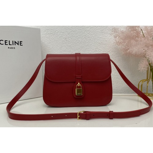 Celine MEDIUM TABOU IN Red SMOOTH CALFSKIN Celine MEDIUM TABOU IN Red SMOOTH CALFSKIN