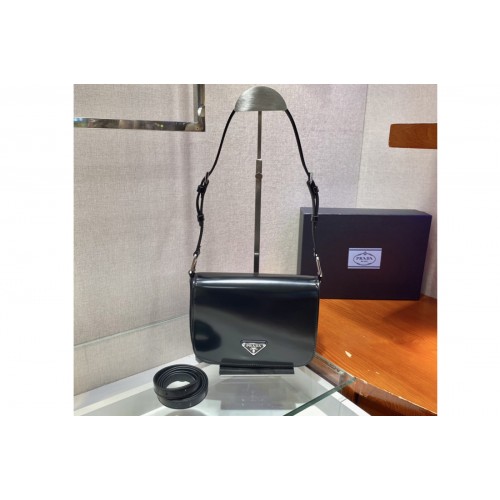 Prada 1BD308 Leather Bag in Black Leather Prada 1BD308 Leather Bag in Black Leather