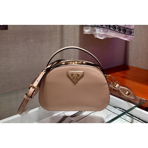 Prada 1BH123 Odette Saffiano leather bags Pink Saffiano leather Prada 1BH123 Odette Saffiano leather bags Pink Saffiano leather