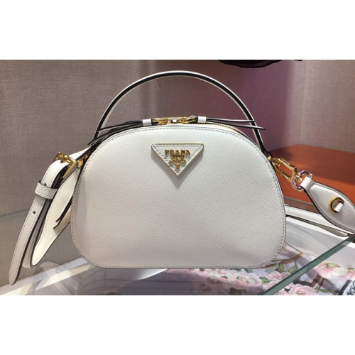 Prada 1BH123 Odette Saffiano leather bags White Saffiano leather Prada 1BH123 Odette Saffiano leather bags White Saffiano leather