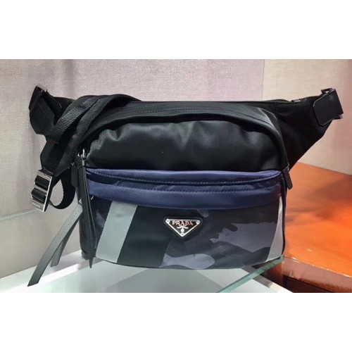 Prada 2VH038 Technical fabric cross-body bags Black Technical fabric Prada 2VH038 Technical fabric cross-body bags Black Technical fabric