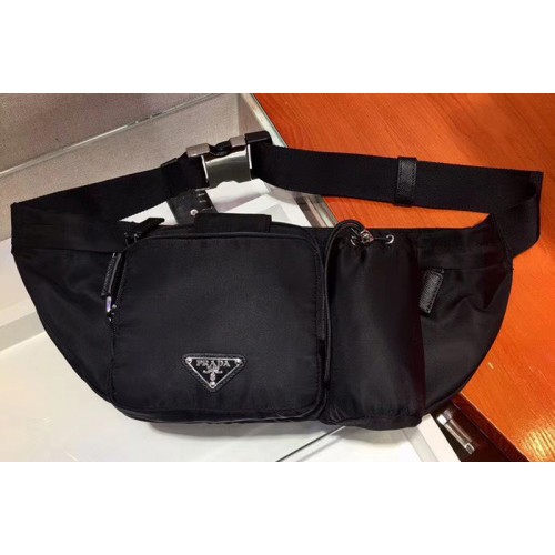 Prada 2VL056 Technical Fabric Belt Bags Black Technical fabric Prada 2VL056 Technical Fabric Belt Bags Black Technical fabric