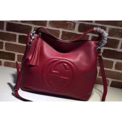 Gucci Soho Leather Hobo Bags Red Gucci Soho Leather Hobo Bags Red