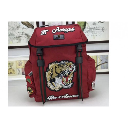 Gucci Backpack with embroidery Bags Gucci Backpack with embroidery Bags