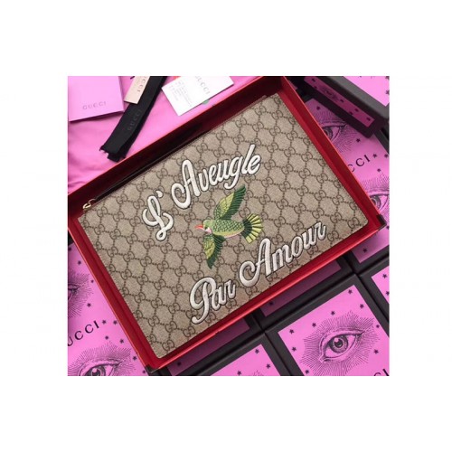 Gucci Supreme pouch Gucci Supreme pouch