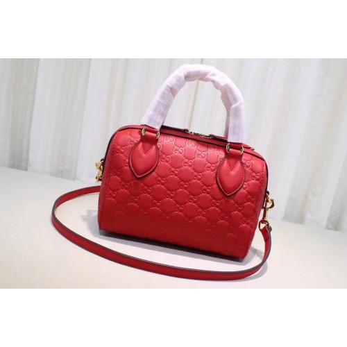 Gucci Joy mini Bag Signature Leather Red Gucci Joy mini Bag Signature Leather Red