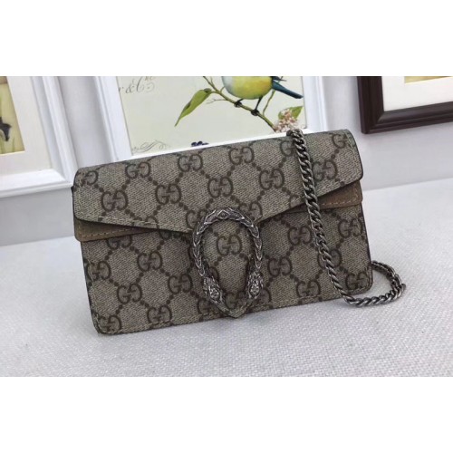 Gucci Dionysus Supreme Mini Shoulder Bag Camel Gucci Dionysus Supreme Mini Shoulder Bag Camel