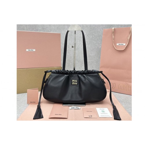 Miu Miu the pouch bag in Black Leather Miu Miu the pouch bag in Black Leather