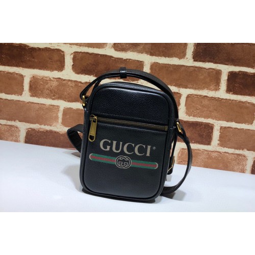 Gucci Print leather shoulder bag in Black Leather Gucci Print leather shoulder bag in Black Leather