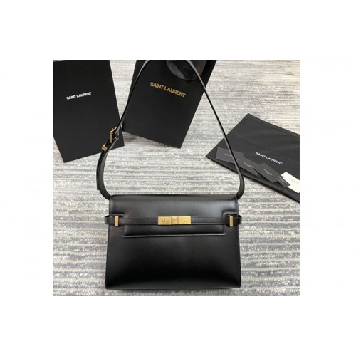 YSL MANHATTAN SHOULDER BAG IN Black SMOOTH LEATHER YSL MANHATTAN SHOULDER BAG IN Black SMOOTH LEATHER