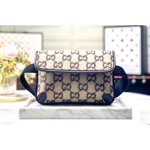 Gucci wool Belt Bags in Beige and ebony wool Gucci wool Belt Bags in Beige and ebony wool