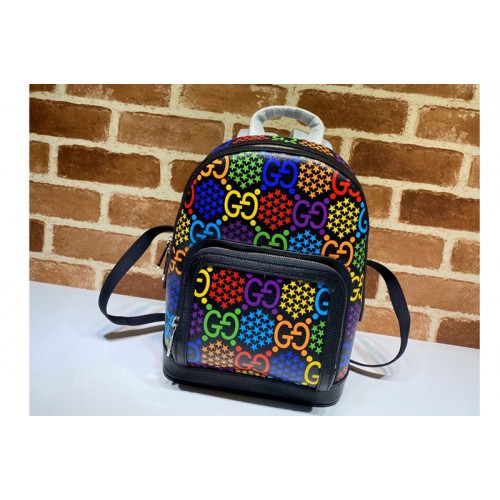 Gucci Small Psychedelic backpack in Psychedelic Supreme canvas With Black Leather Gucci Small Psychedelic backpack in Psychedelic Supreme canvas With Black Leather