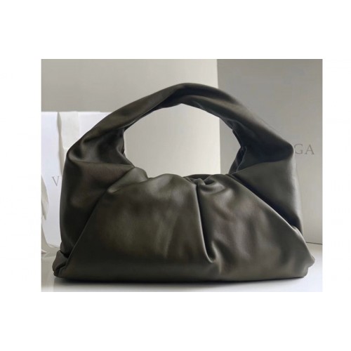 Bottega Veneta The shoulder Pouch bag in Avocado Calfskin Leather Bottega Veneta The shoulder Pouch bag in Avocado Calfskin Leather
