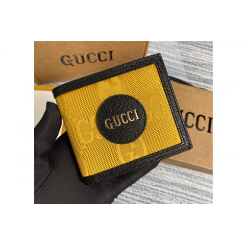 Gucci Off The Grid billfold wallet in Yellow nylon Gucci Off The Grid billfold wallet in Yellow nylon