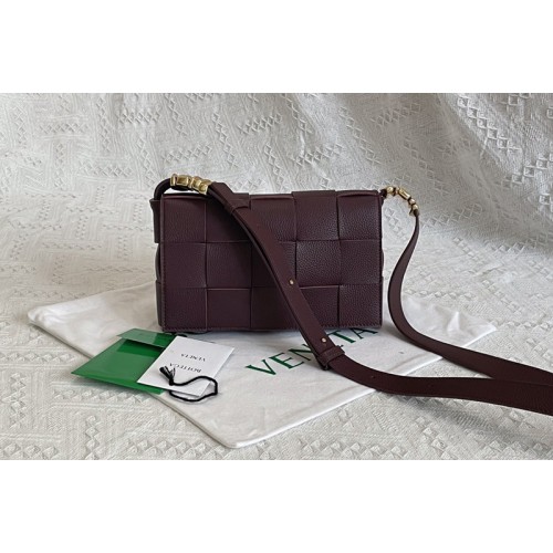 Bottega Veneta Cassette cross-body bag in Penny Intreccio leather Bottega Veneta Cassette cross-body bag in Penny Intreccio leather
