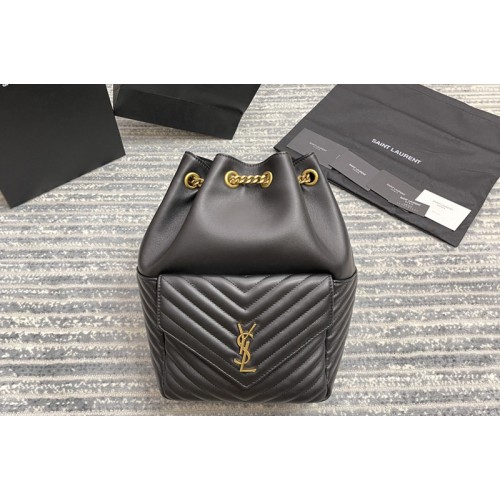 YSL JOE BACKPACK IN Black LAMe LEATHER YSL JOE BACKPACK IN Black LAMe LEATHER