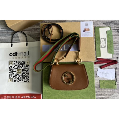 Gucci Blondie mini bag in Brown leather Gucci Blondie mini bag in Brown leather