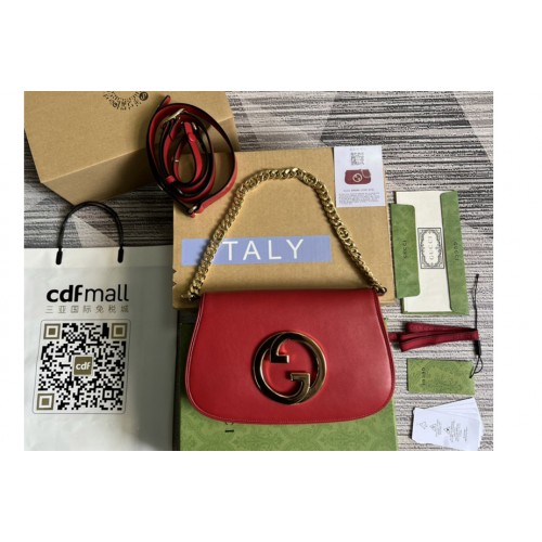 Gucci Blondie shoulder bag in Red leather Gucci Blondie shoulder bag in Red leather