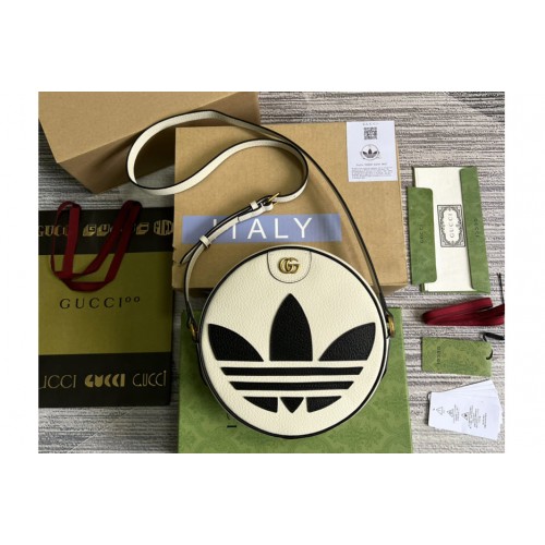 Gucci adidas x Gucci Ophidia shoulder bag in White leather Gucci adidas x Gucci Ophidia shoulder bag in White leather