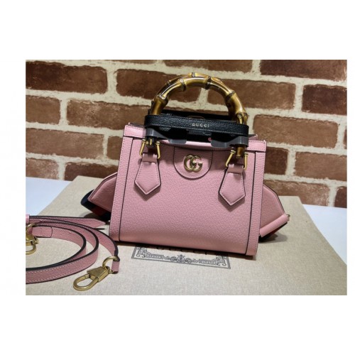 Gucci Diana mini tote bag in Pink leather Gucci Diana mini tote bag in Pink leather