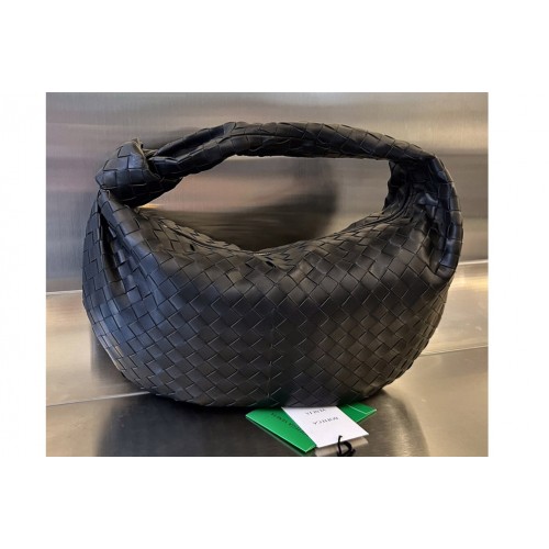 Bottega Veneta Small Jodie Bag in Black intrecciato leather With Gold Bottega Veneta Small Jodie Bag in Black intrecciato leather With Gold