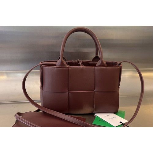 Bottega Veneta Mini Arco Tote Bag in Fondant intreccio leather Bottega Veneta Mini Arco Tote Bag in Fondant intreccio leather