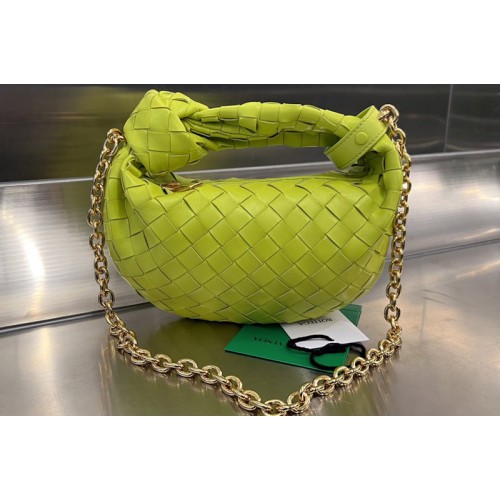 Bottega Veneta Mini Jodie Bag in Kiwi Leather Bottega Veneta Mini Jodie Bag in Kiwi Leather