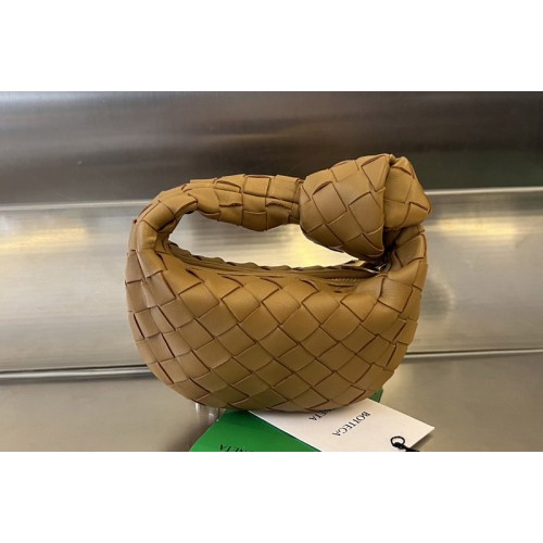 Bottega Veneta Candy Jodie Bag in Brown intreccio leather Bottega Veneta Candy Jodie Bag in Brown intreccio leather