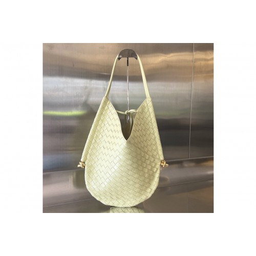 Bottega Veneta Solstice Shoulder Bag in Ice-Cream Leather Bottega Veneta Solstice Shoulder Bag in Ice-Cream Leather