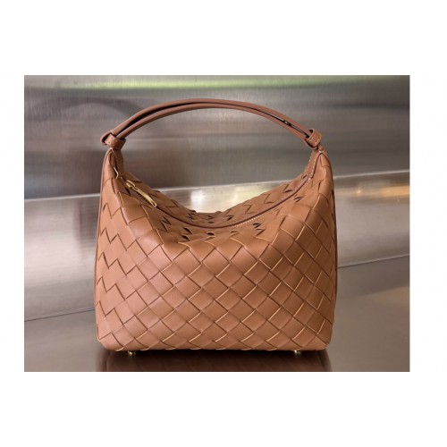 Bottega Veneta Mini Wallace Bag in Wood Leather Bottega Veneta Mini Wallace Bag in Wood Leather