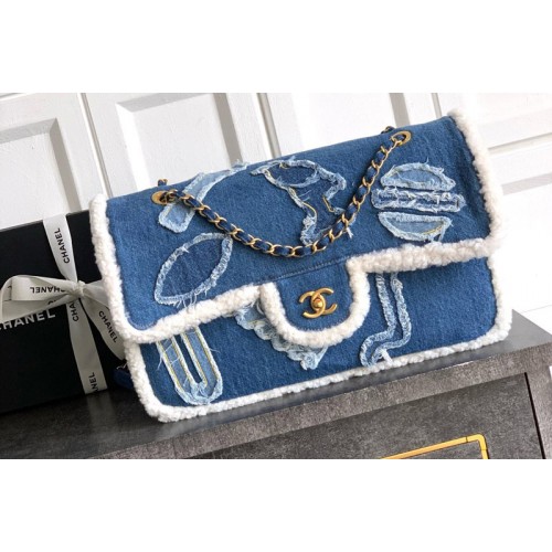 Chanel Flap Bag in denim Chanel Flap Bag in denim