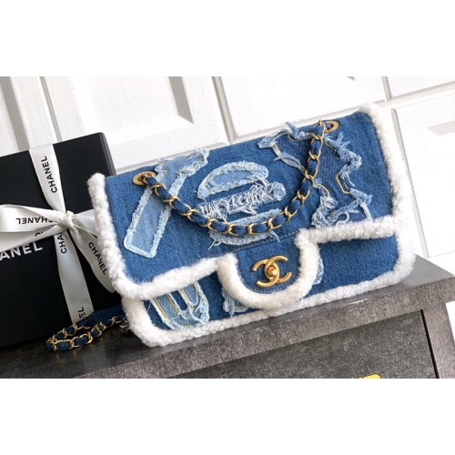 Chanel Flap Bag in denim Chanel Flap Bag in denim
