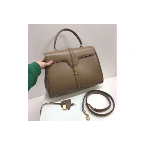Celine Medium Small 16 Bag in satinated calfskin Leather Apricot Celine Medium Small 16 Bag in satinated calfskin Leather Apricot