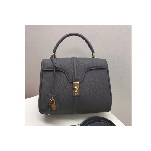 Celine Medium Small 16 Bag in Grained calfskin Leather Grey Celine Medium Small 16 Bag in Grained calfskin Leather Grey