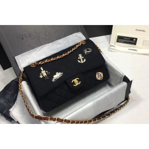 Chanel Original Classic Handbag A01112 black Chanel Original Classic Handbag A01112 black
