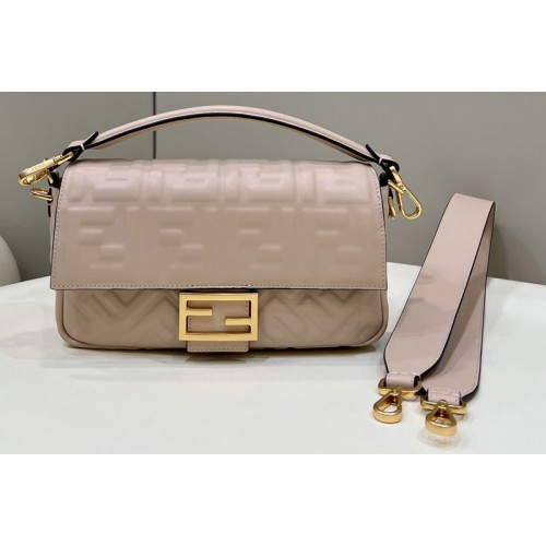 Fendi 8BR600 Baguette medium bag in Pink nappa leather bag Fendi 8BR600 Baguette medium bag in Pink nappa leather bag