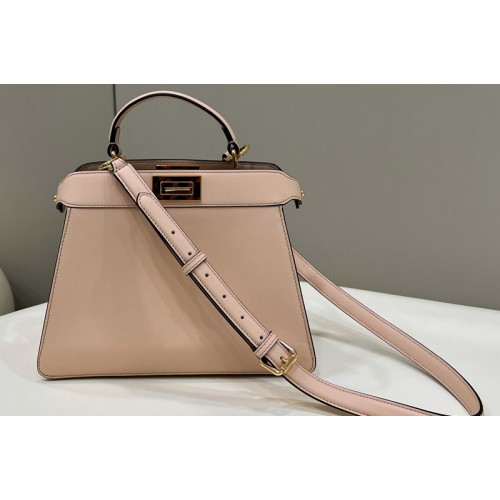 Fendi 8BN327 Peekaboo Iseeu Small Bag in Pink leather Fendi 8BN327 Peekaboo Iseeu Small Bag in Pink leather