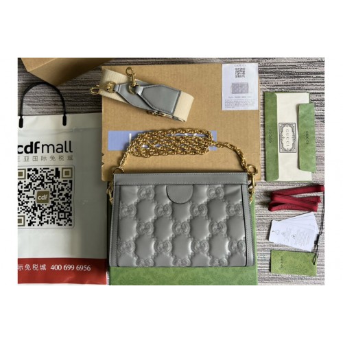 Gucci Matelasse leather small bag in Gray Matelasse leather Gucci Matelasse leather small bag in Gray Matelasse leather