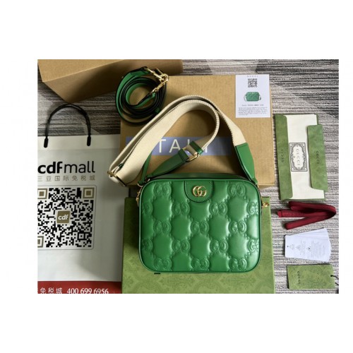 Gucci Matelasse leather small bag in Green Matelasse leather Gucci Matelasse leather small bag in Green Matelasse leather