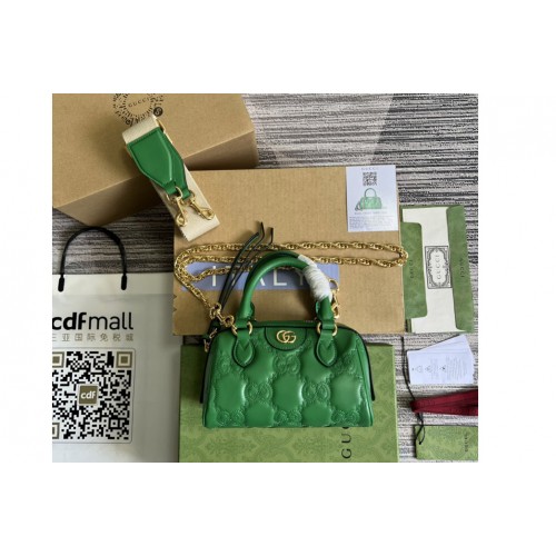 Gucci Matelasse leather mini bag in Green Matelasse leather Gucci Matelasse leather mini bag in Green Matelasse leather