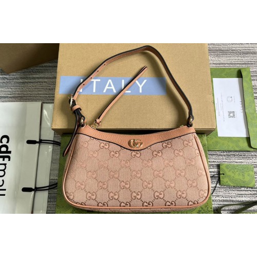 Gucci Ophidia small handbag in Pink canvas Gucci Ophidia small handbag in Pink canvas