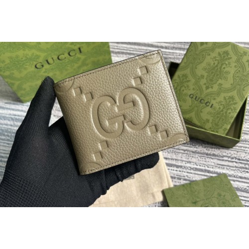 Gucci Jumbo Coin Wallet in Taupe jumbo leather Gucci Jumbo Coin Wallet in Taupe jumbo leather
