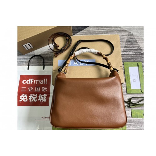 Gucci Diana Large Shoulder Bag in Brown leather Gucci Diana Large Shoulder Bag in Brown leather