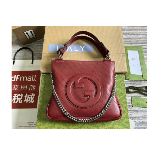 Gucci Blondie Small Tote Bag in Red leather Gucci Blondie Small Tote Bag in Red leather