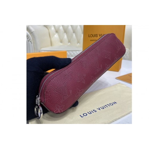 Louis Vuitton GI0397 Elisabeth pencil pouch in Purple Mahina leather Louis Vuitton GI0397 Elisabeth pencil pouch in Purple Mahina leather