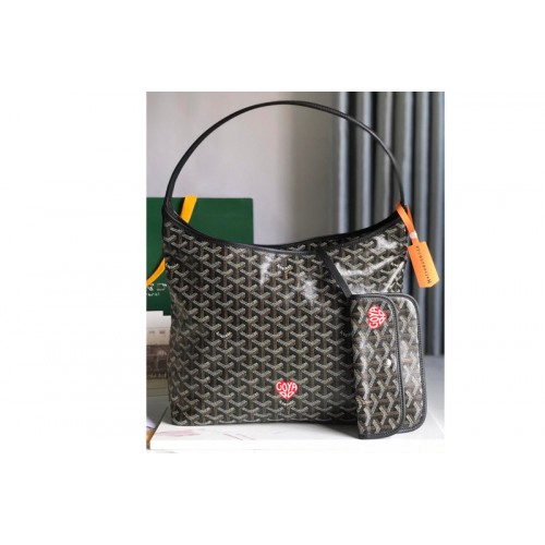 Goyard Boh�me Hobo bag in Black Goyardine Canvas Goyard Boh�me Hobo bag in Black Goyardine Canvas