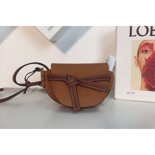 Loewe Mini Gate Bags Original Soft Calf Leather Tan Loewe Mini Gate Bags Original Soft Calf Leather Tan