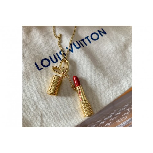 Louis Vuitton M00467 Fall in Love Lipstick Necklace Louis Vuitton M00467 Fall in Love Lipstick Necklace