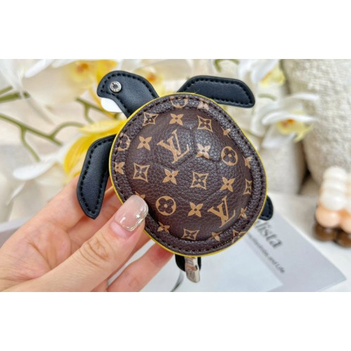 Louis Vuitton M01471 Turtle Pouch Bag Charm in Black Louis Vuitton M01471 Turtle Pouch Bag Charm in Black